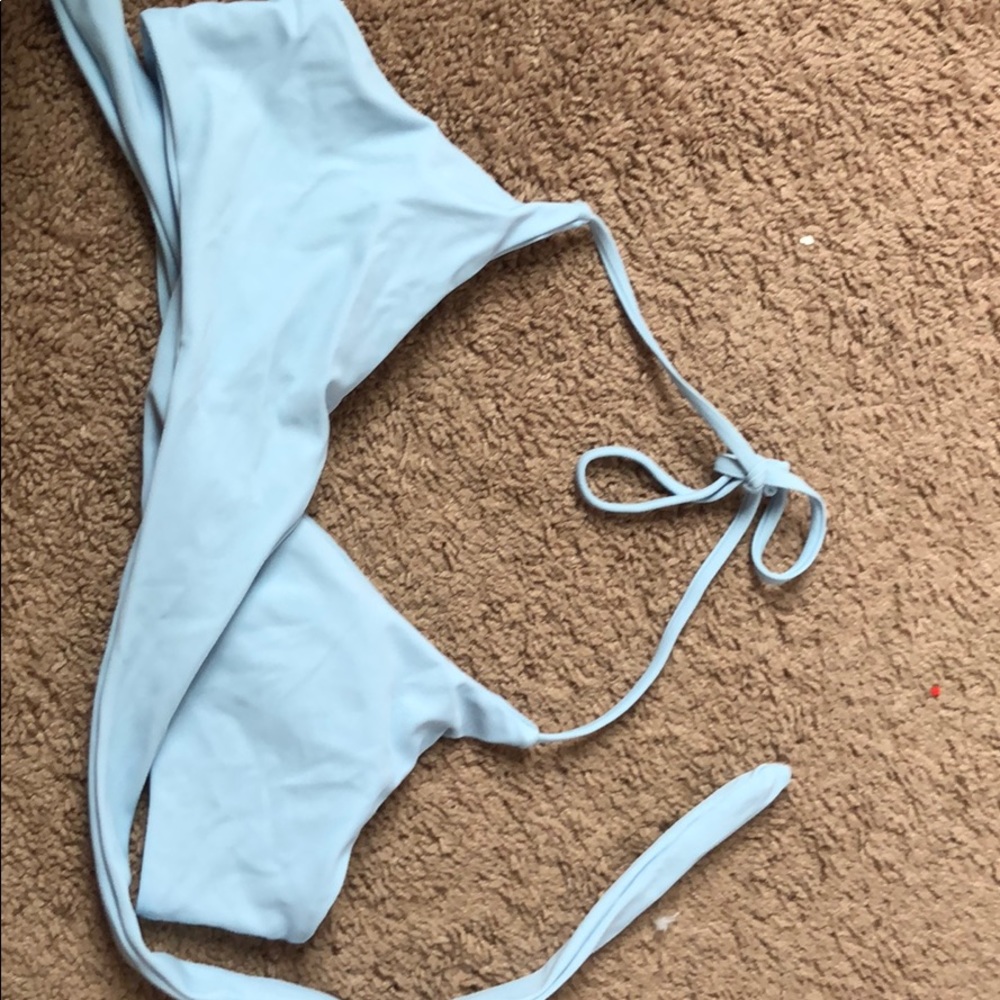 Wrap around swimsuit